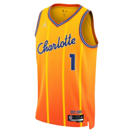 Jordan Brand Charlotte Hornets LaMelo Ball Orange Jersey - City Edition