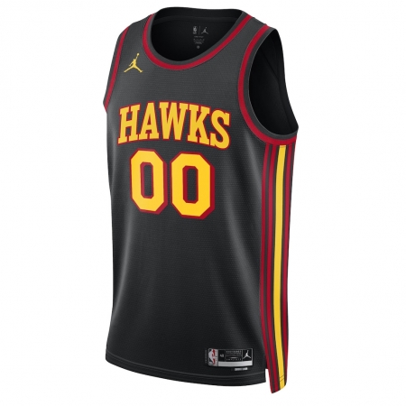 Jordan Brand Atlanta Hawks Black Jersey - Statement Edition