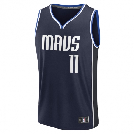 Fanatics Dallas Mavericks Kyrie Irving Navy Fast Break Replica Player Jersey - Statement Edition