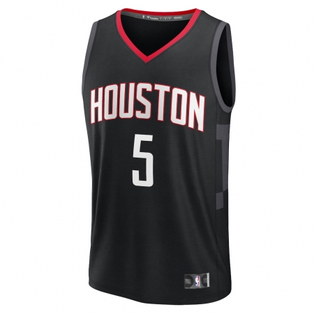 Fanatics Houston Rockets Fred VanVleet Black Fast Break Jersey - Statement Edition