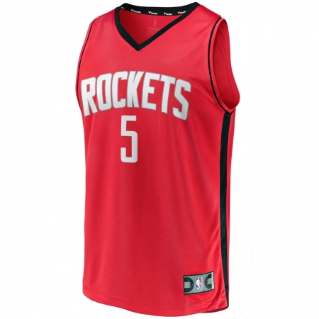 Fanatics Houston Rockets Fred VanVleet Red Fast Break Jersey - Icon Edition
