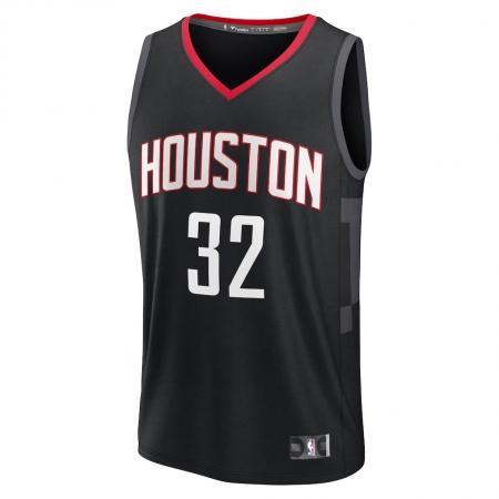 Fanatics Houston Rockets Jeff Green Black Fast Break Jersey - Statement Edition