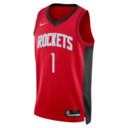 Nike Houston Rockets Jabari Smith Jr. Red Jersey - Icon Edition