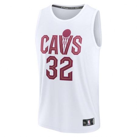 Fanatics Cleveland Cavaliers Dean Wade White Fast Break Jersey - Association Edition