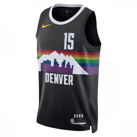 Nike Denver Nuggets Nikola Jokic Black Jersey - City Edition