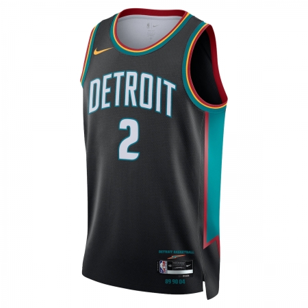 Nike Detroit Pistons Cade Cunningham Charcoal Jersey - City Edition