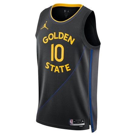 Jordan Brand Golden State Warriors Jimmy Butler Black Jersey - Statement Edition