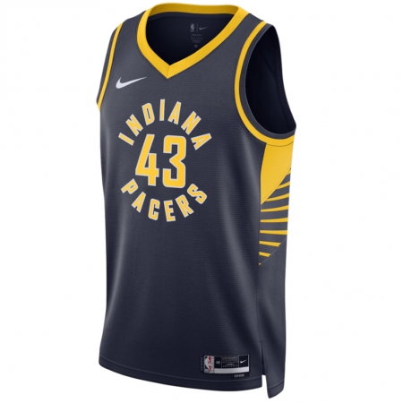 Nike Indiana Pacers Pascal Siakam Navy Jersey - Icon Edition