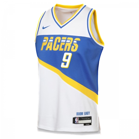 Nike Indiana Pacers T.J. McConnell White City Edition Jersey
