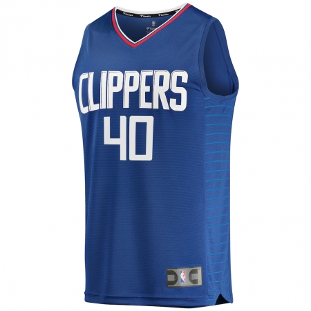 Fanatics LA Clippers Ivica Zubac Royal Fast Break Jersey - Icon Edition
