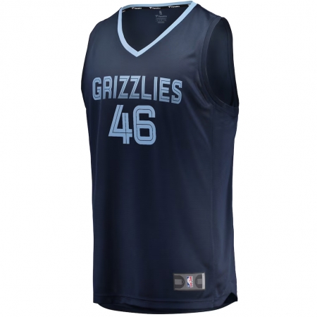 Fanatics Memphis Grizzlies John Konchar Navy Fast Break Jersey - Icon Edition
