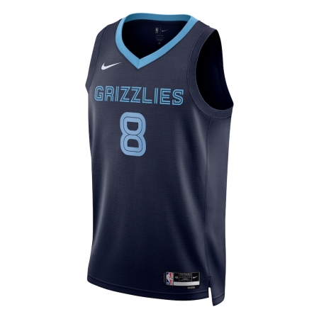 Nike Memphis Grizzlies Jaren Jackson Jr. Navy Jersey - Icon Edition