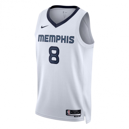 Nike Memphis Grizzlies Jaren Jackson Jr. White Jersey - Association Edition