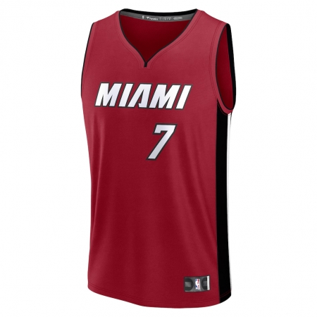 Fanatics Miami Heat Kel'el Ware Red Fast Break Jersey - Statement Edition