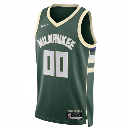 Nike Milwaukee Bucks Green Jersey - Icon Edition