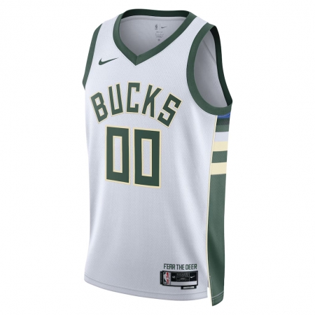 Nike Milwaukee Bucks White Jersey - Association Edition