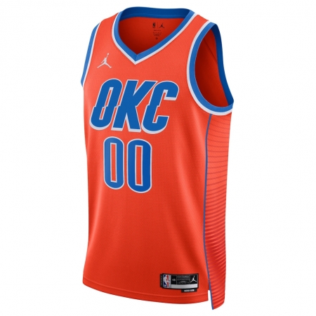Jordan Brand Oklahoma City Thunder Orange Jersey - Statement Edition