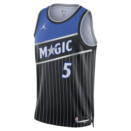 Jordan Brand Orlando Magic Paolo Banchero Black Jersey - Statement Edition