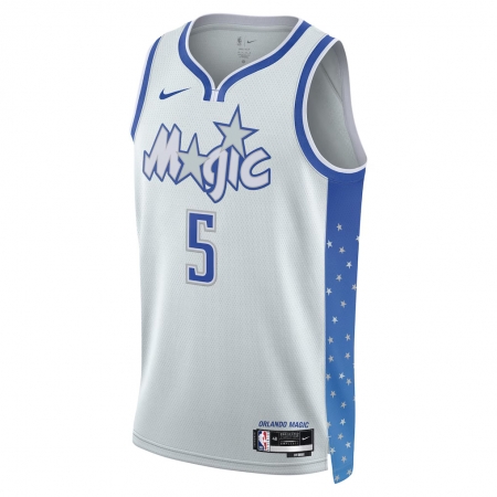 Nike Orlando Magic Paolo Banchero Silver Jersey - City Edition