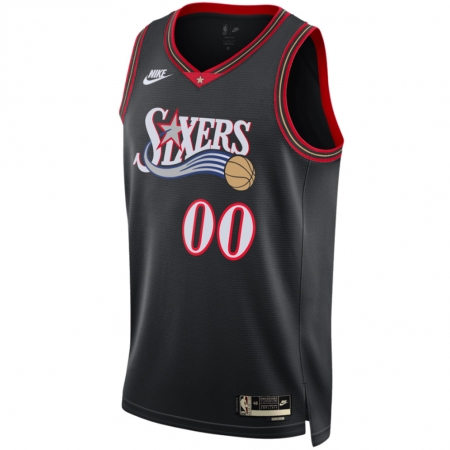 Nike Philadelphia 76ers Black Jersey - Classic Edition