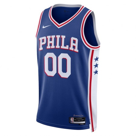 Nike Philadelphia 76ers Royal Jersey - Icon Edition