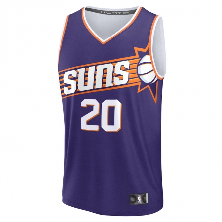 Fanatics Phoenix Suns Rasheer Fleming Purple Fast Break Jersey - Icon Edition