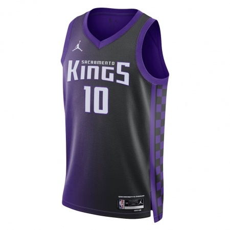Jordan Brand Sacramento Kings Domantas Sabonis Purple Jersey - Statement Edition
