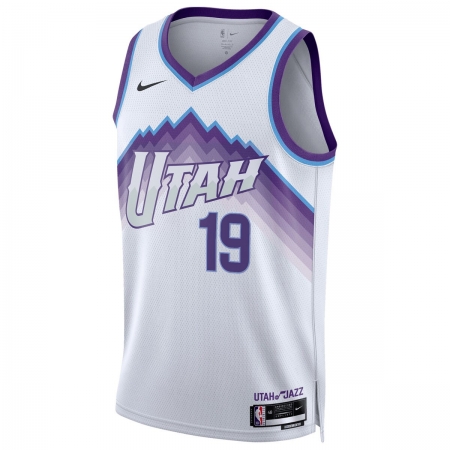 Nike Utah Jazz Ace Bailey White Jersey - Association Edition