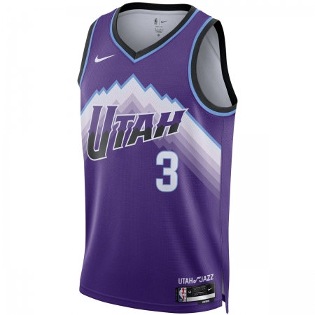 Nike Utah Jazz Keyonte George Purple Jersey - Icon Edition