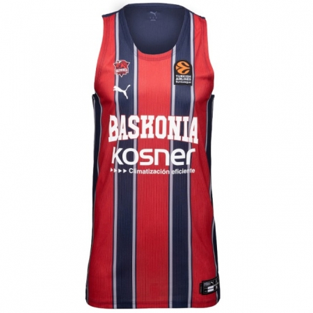 Puma Baskonia Vitoria-Gasteiz EuroLeague Basketball Home Jersey